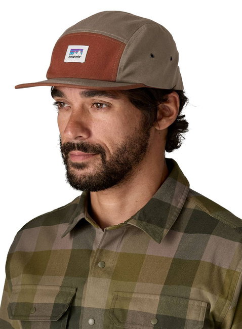 Czapka z daszkiem Patagonia Graphic Maclure Hat - shop sticker / marlow brown