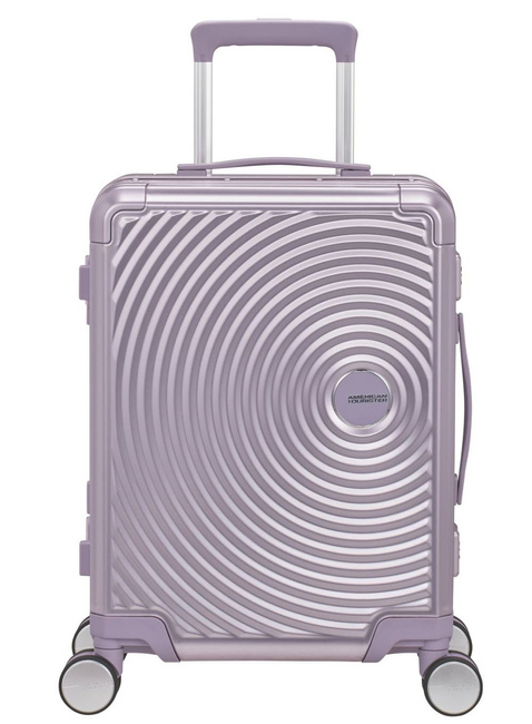 Walizka mała American Tourister Soundbox Alu - stormy lilac