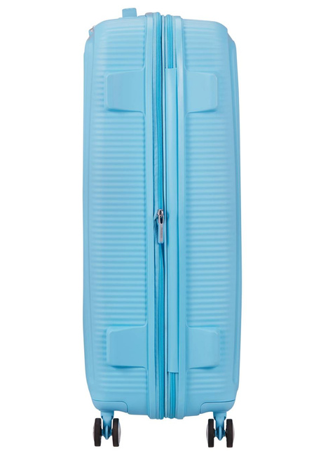 Walizka duża American Tourister SoundBox EXP - blueberry fizz