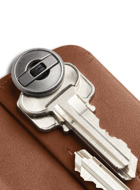 Skórzane etui na klucze Bellroy Key Cover Plus (third edition) - hazelnut