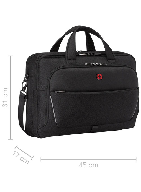 Torba na laptopa Wenger Meteor Brief 16-17 - black