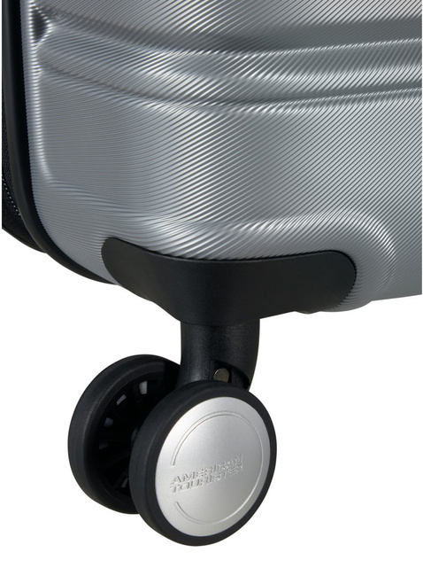 Walizka kabinowa American Tourister Flashline - sky silver