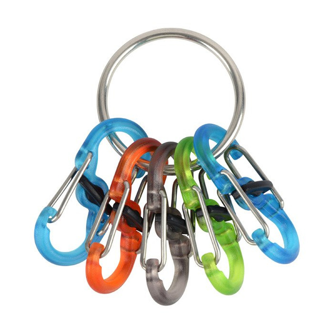 Organizer kluczy S-Biner KeyRing Locker Nite Ize - stalowy
