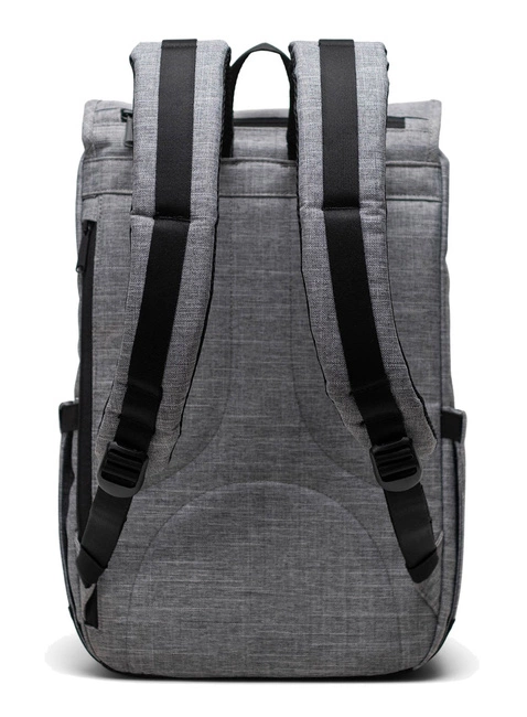 Plecak miejski Herschel Little America Mid Volume - raven crosshatch