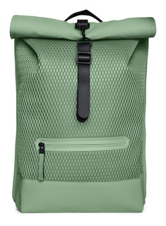 Plecak rowerowy Rains Rolltop Rucksack Mesh - haze