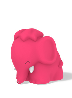 Silikonowa lampka nocna na baterie Dhink Słoń