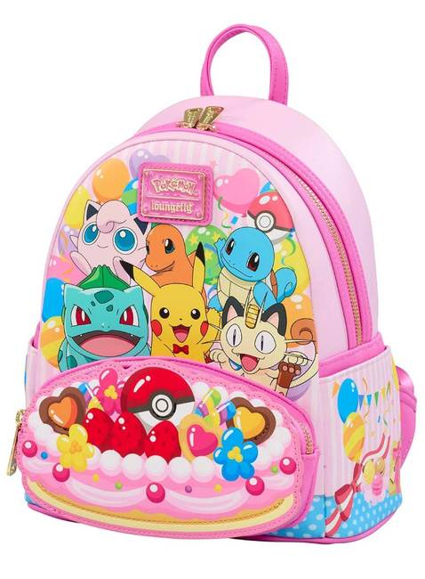 Plecak dziecięcy Loungefly x Pokemon Mini Backpack - friends party