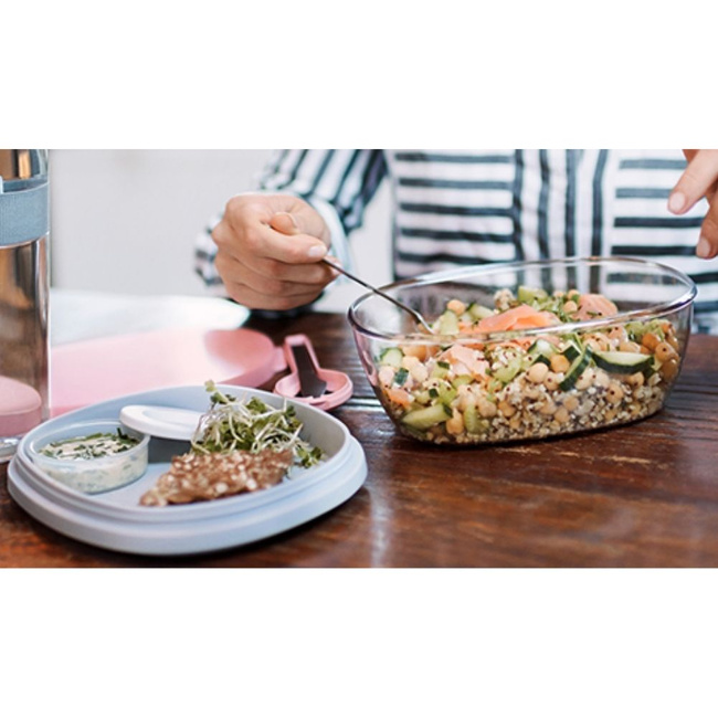 Pudełko / pojemnik sałatkowy Ellipse Mepal - nordic green