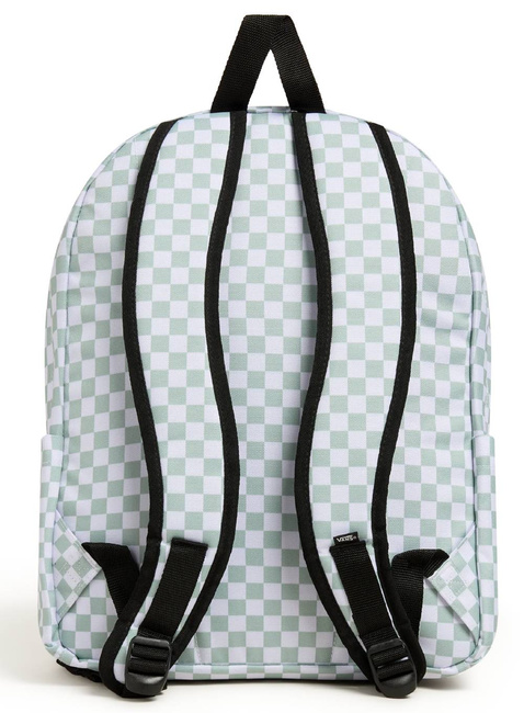 Plecak młodzieżowy Vans Old Skool Check Backpack - gray olive