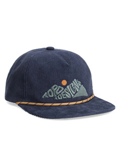 Czapka z daszkiem Topo Designs Corduroy Trucker Hat - rugged peaks / navy
