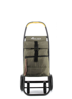 Wózek na zakupy Rolser Clec M Termo Polar 8 Plus Lemon - khaki