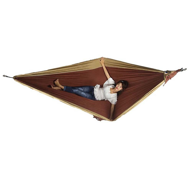 Hamak Ticket To The Moon King Size Hammock - chocolate / brown