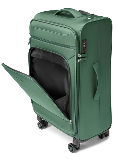 Walizka średnia Puccini Kos - zielony