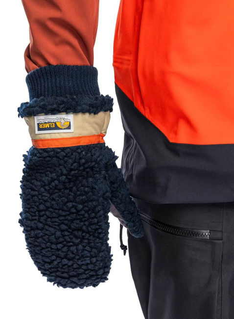 Rękawiczki zimowe Elmer Teddy Mittens - beige / wine