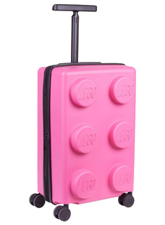 Walizka kabinowa Lego Signature Brick 2x3 Expandable Luggage - purple