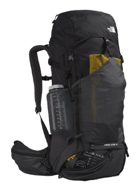 Plecak trekkingowy The North Face Trail Lite 50 - tnf black / asphalt grey