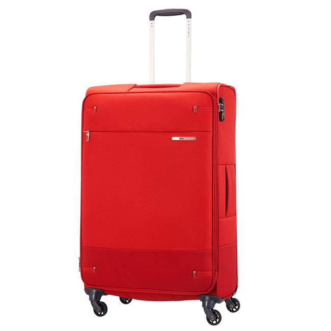 Walizka duża na 4 kołach  Samsonite Base Boost - red