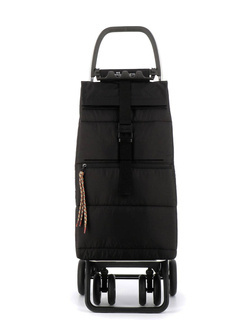 Wózek składany na zakupy Rolser BIG POLAR 4LT - black