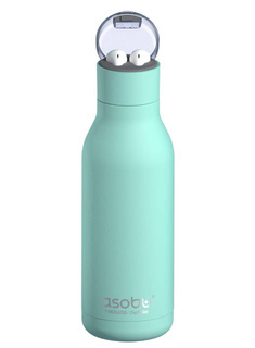 Butelka termiczna Asobu H2 Audio ze słuchawkami - mint
