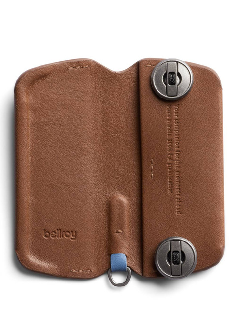 Skórzane etui na klucze Bellroy Key Cover Plus (third edition) - hazelnut