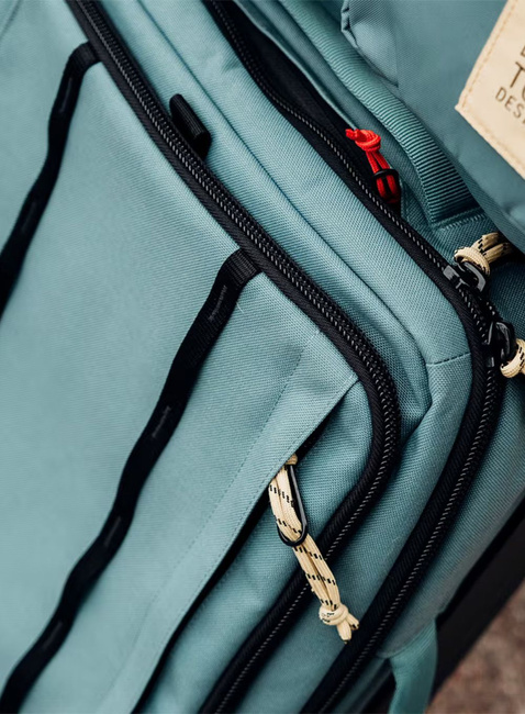 Torba / plecak na kółkach Topo Designs Global Travel Bag Roller - stone blue / forest