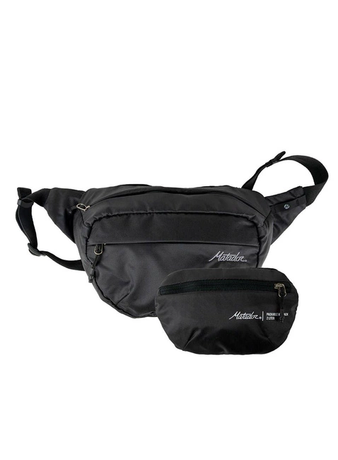 Torba biodrowa składana Matador On-Grid™ Packable Hip Pack - charcoal 