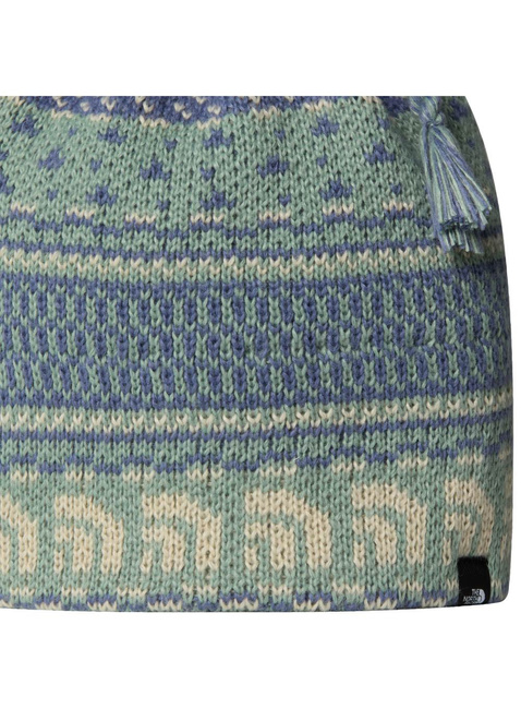 Czapka zimowa The North Face Cabin Ski Tuke - slate moss jacquard