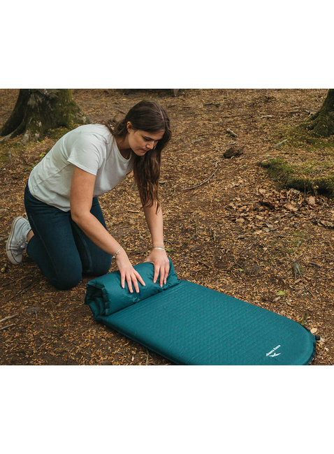 Mata samopompująca Easy Camp Lite Single 5 cm - pacific blue