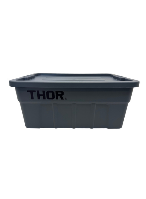 Kontener z pokrywą do przechowywania THOR Tote Box 53 L - grey