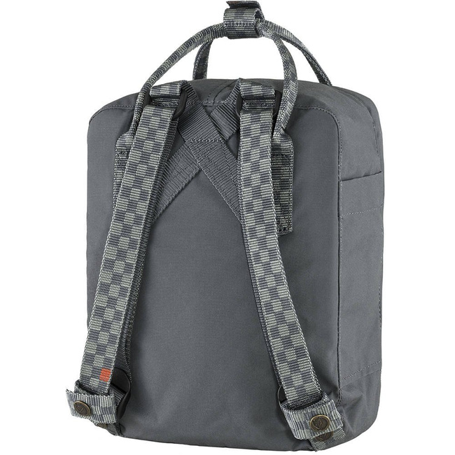 Plecak Fjallraven Kanken Mini - super grey/chess pattern