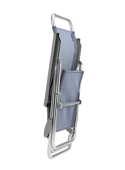 Fotel kempingowy Lafuma Alu Low Batyline® Iso - ocean blue