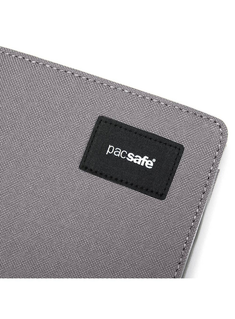 Portfel antykradzieżowy Pacsafe RFIDsafe Bifold Wallet - stone