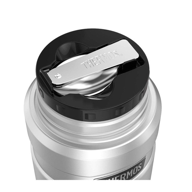 Termos na jedzenie z łyżką Thermos Stainless King™ 0,71 l - matte stainless steel