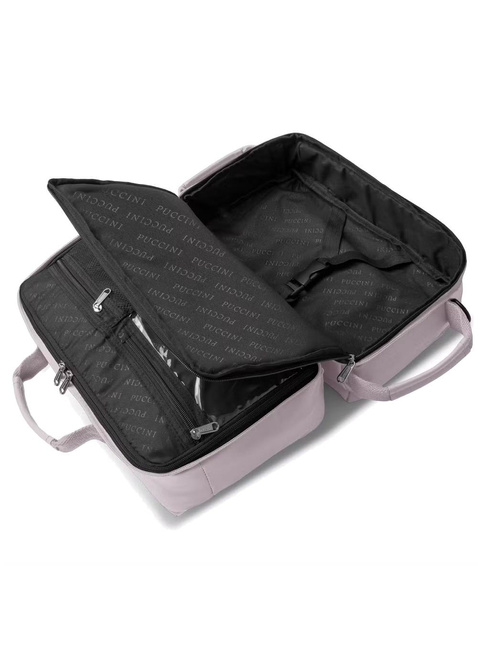 Torba kabinowa Puccini Barbados - różowy