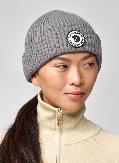 Czapka zimowa Fjallraven 1960 Lite Logo Hat - black