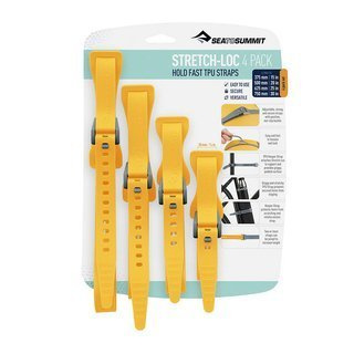 Zestaw 4 pasów mocujących Stretch-Loc Sea To Summit - yellow