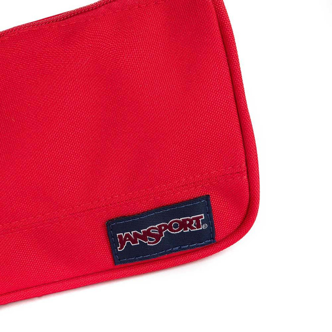 Piórnik kosmetyczka JanSport Medium Accessory Pouch - red tape
