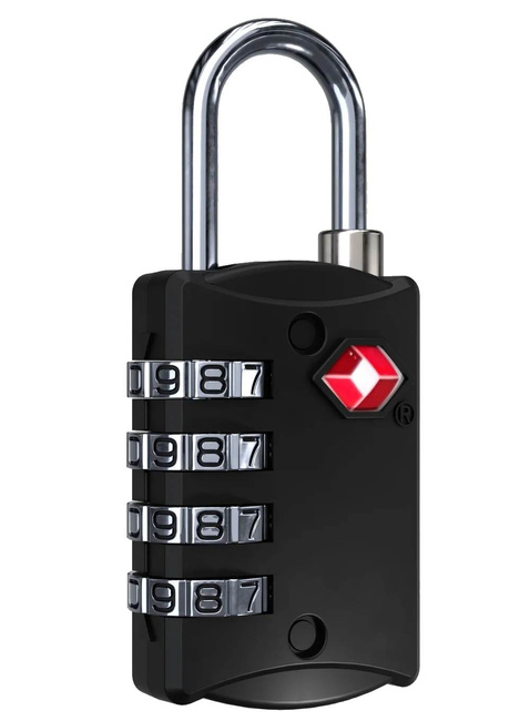 Kłódka szyfrowa do bagażu CabinZero TSA Travel Lock - absolute black