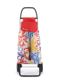 Dwukołowy wózek na zakupy Rolser Saquet Gloria - blue / red