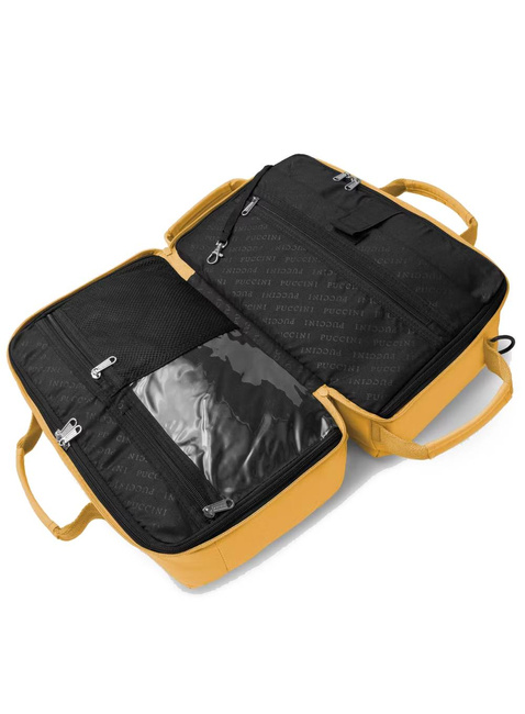 Torba kabinowa Puccini Barbados - żółty