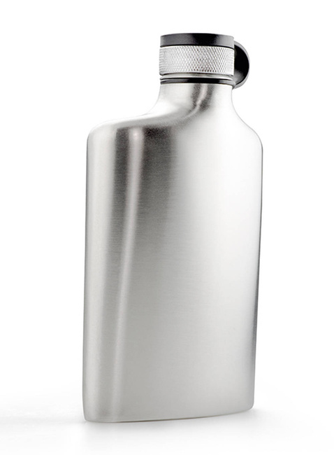 Stalowa piersiówka GSI Outdoors Hip Flask 237 ml - brushed