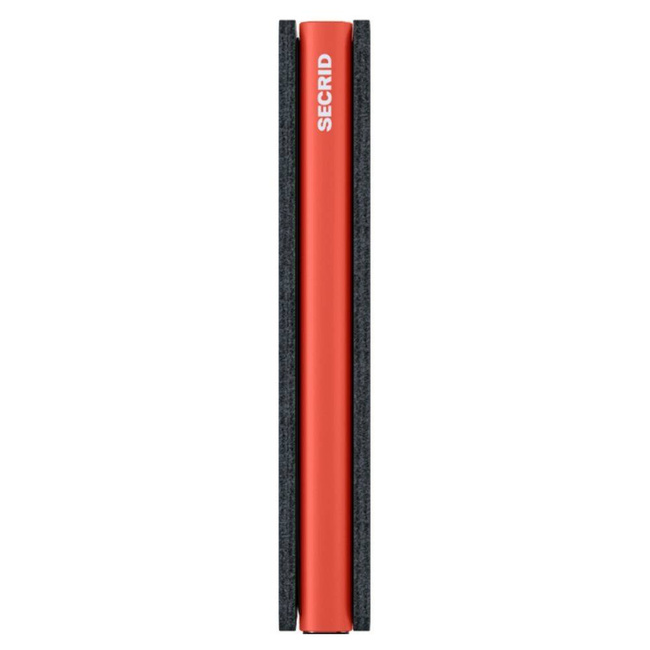 Portfel ochrona RFID Secrid Slimwallet Matte - nightblue / orange