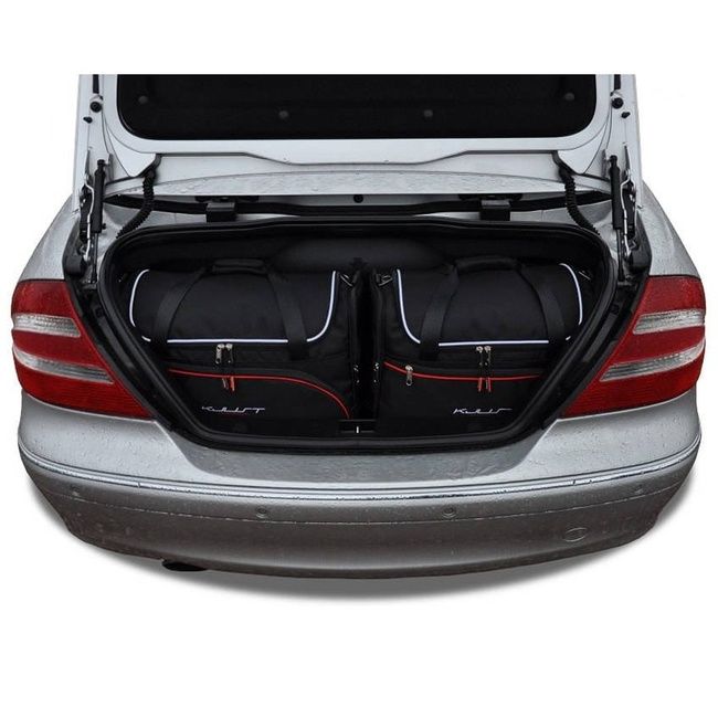 MERCEDES-BENZ CLK CABRIO 2002-2010 TORBY DO BAGAŻNIKA 4 SZT