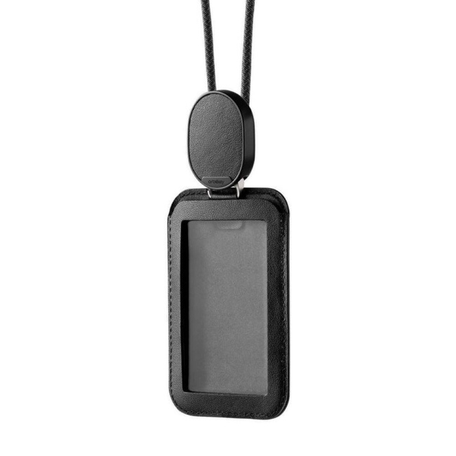 Uchwyt do karty ID ze smyczą Orbitkey Card Holder Pro - black