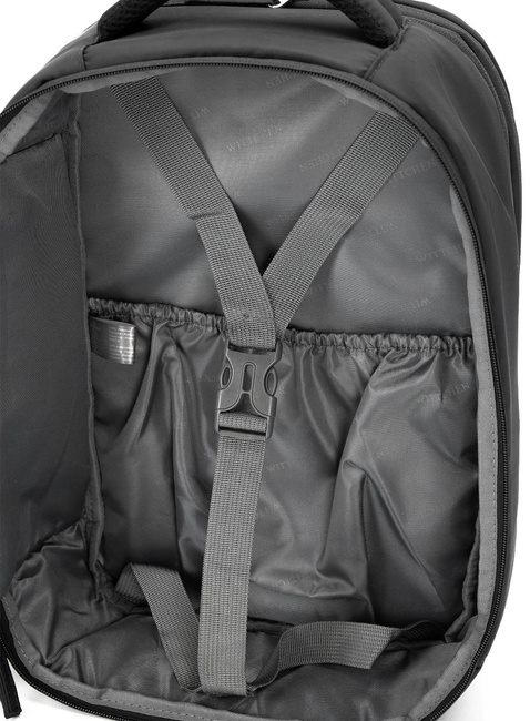 Plecak kabinowy z poszerzeniem Wittchen Free on Board 24 l - czarny