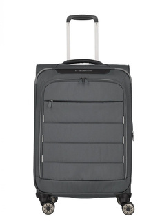 Walizka średnia poszerzana Travelite Skaii - summit grey