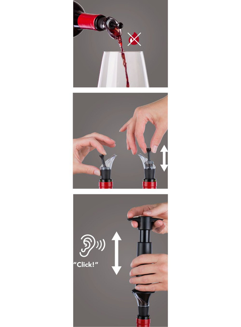 Zestaw do wina Vacu Vin Wine Set Premium - 4 akcesoria