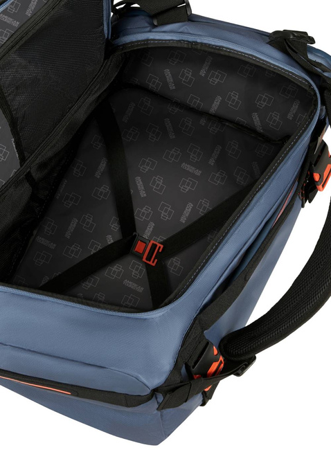 Torba plecak American Tourister Urban Track L Duffle Bag / Backpack - navy / orange
