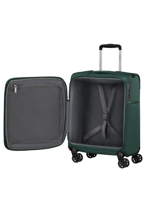 Walizka kabinowa Samsonite Base Breeze Exp - dark green