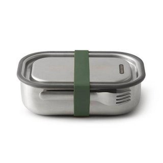 Duży pojemnik ze stali Lunch Box Black + Blum - olive